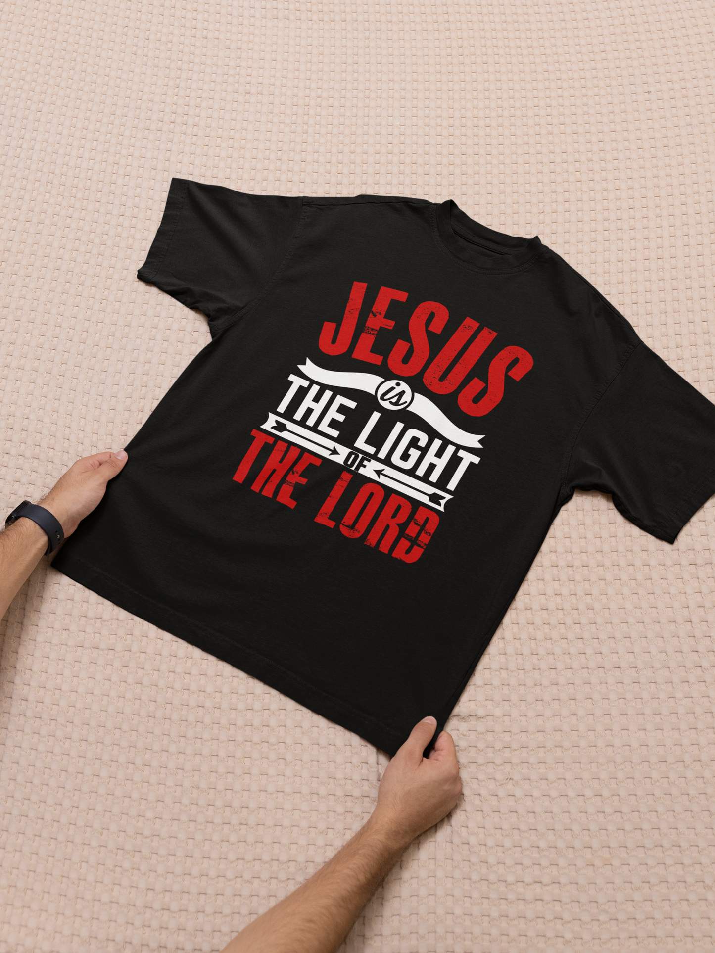 Jesus is the Light of the Lord | Christian Tee