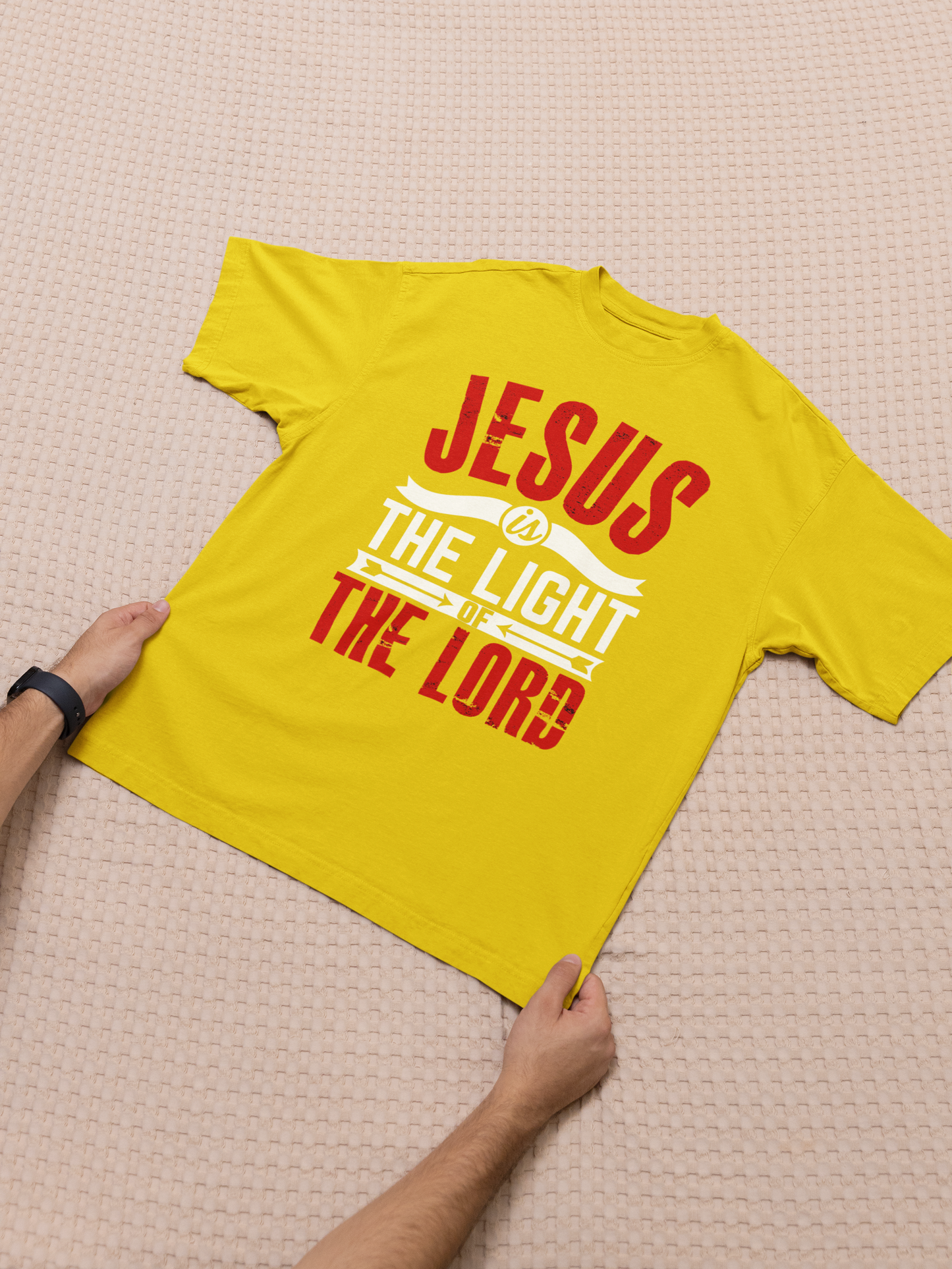Jesus is the Light of the Lord | Christian Tee