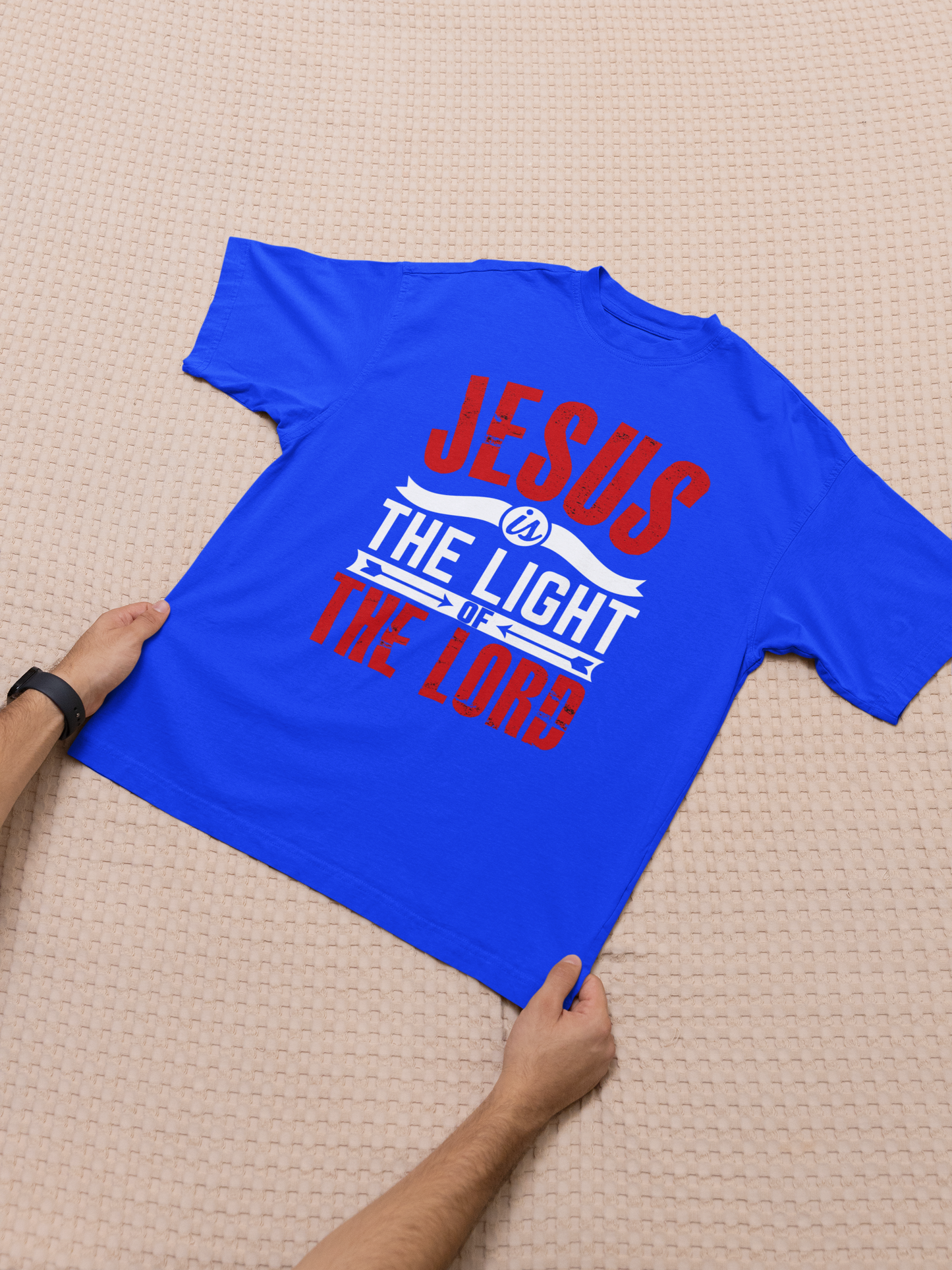 Jesus is the Light of the Lord | Christian Tee