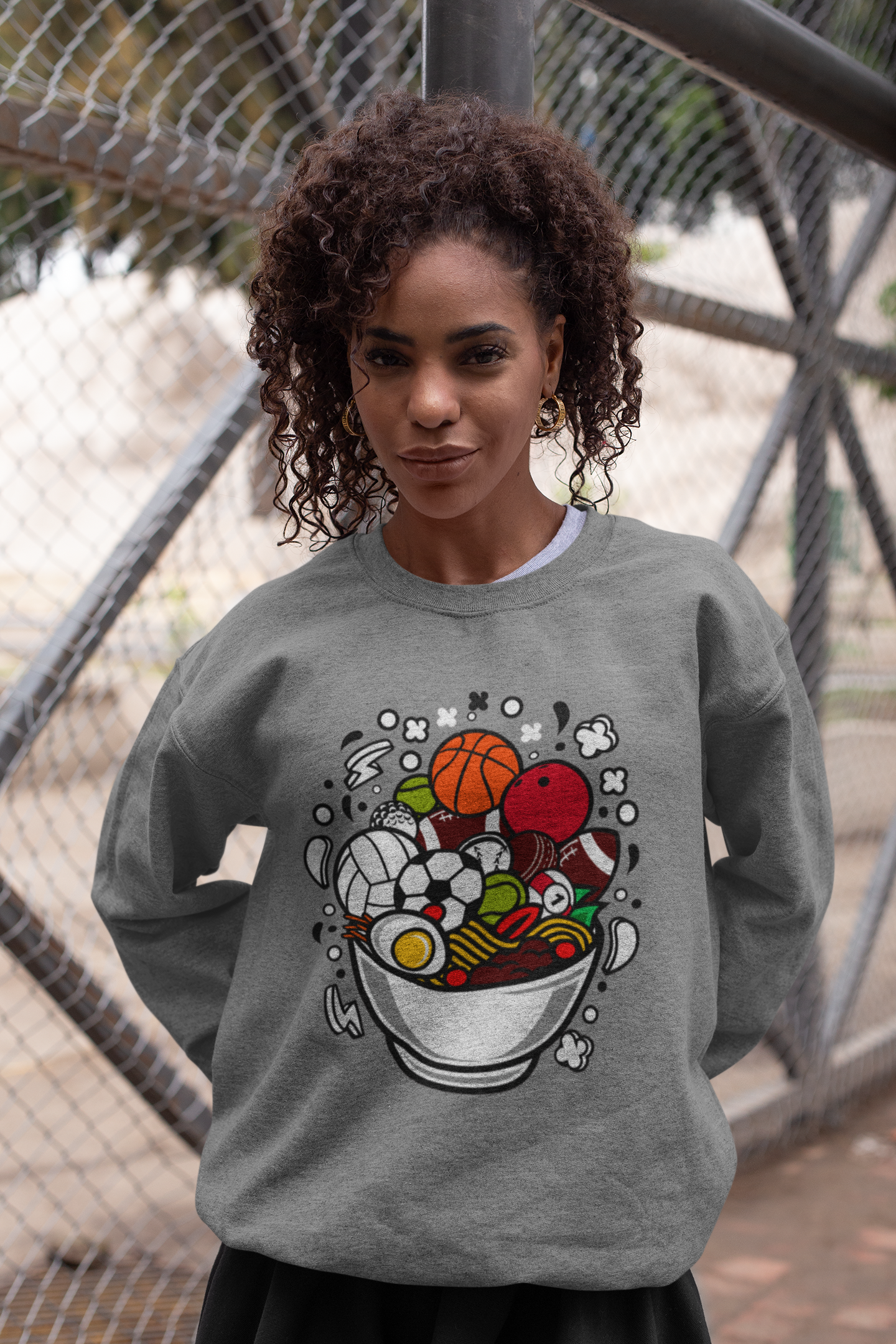 RAMEN SPORTS SWEATSHIRT