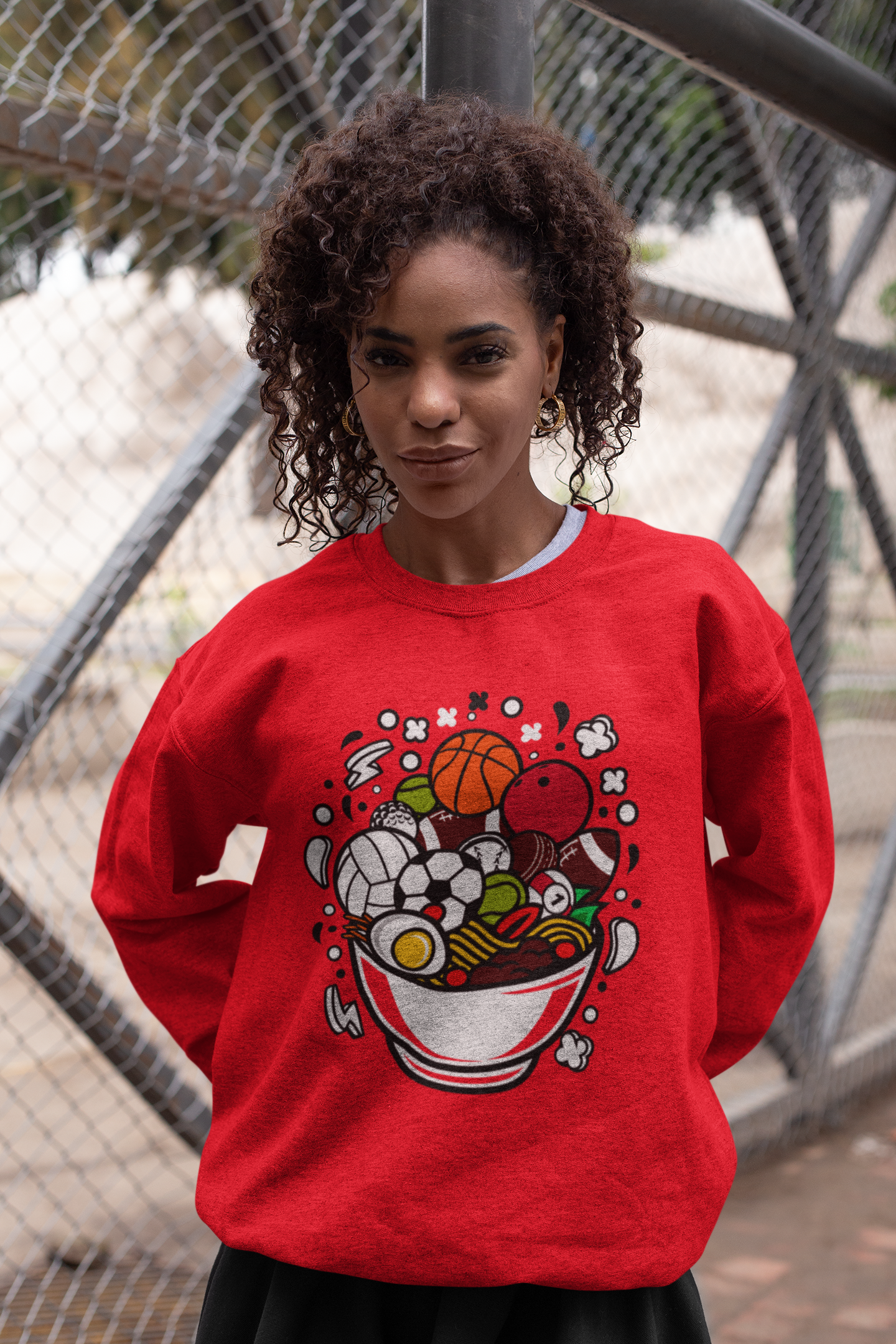 RAMEN SPORTS SWEATSHIRT
