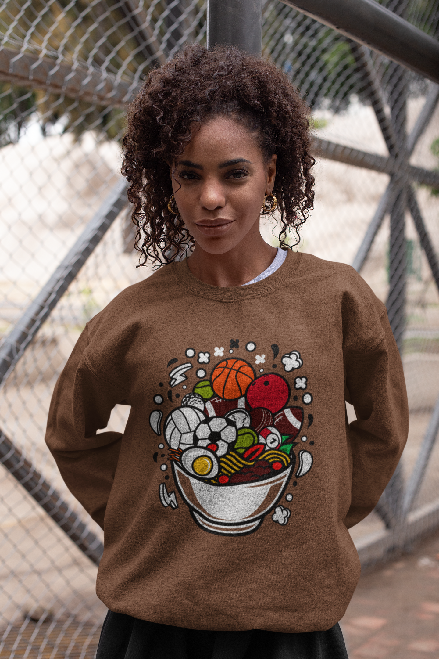 RAMEN SPORTS SWEATSHIRT