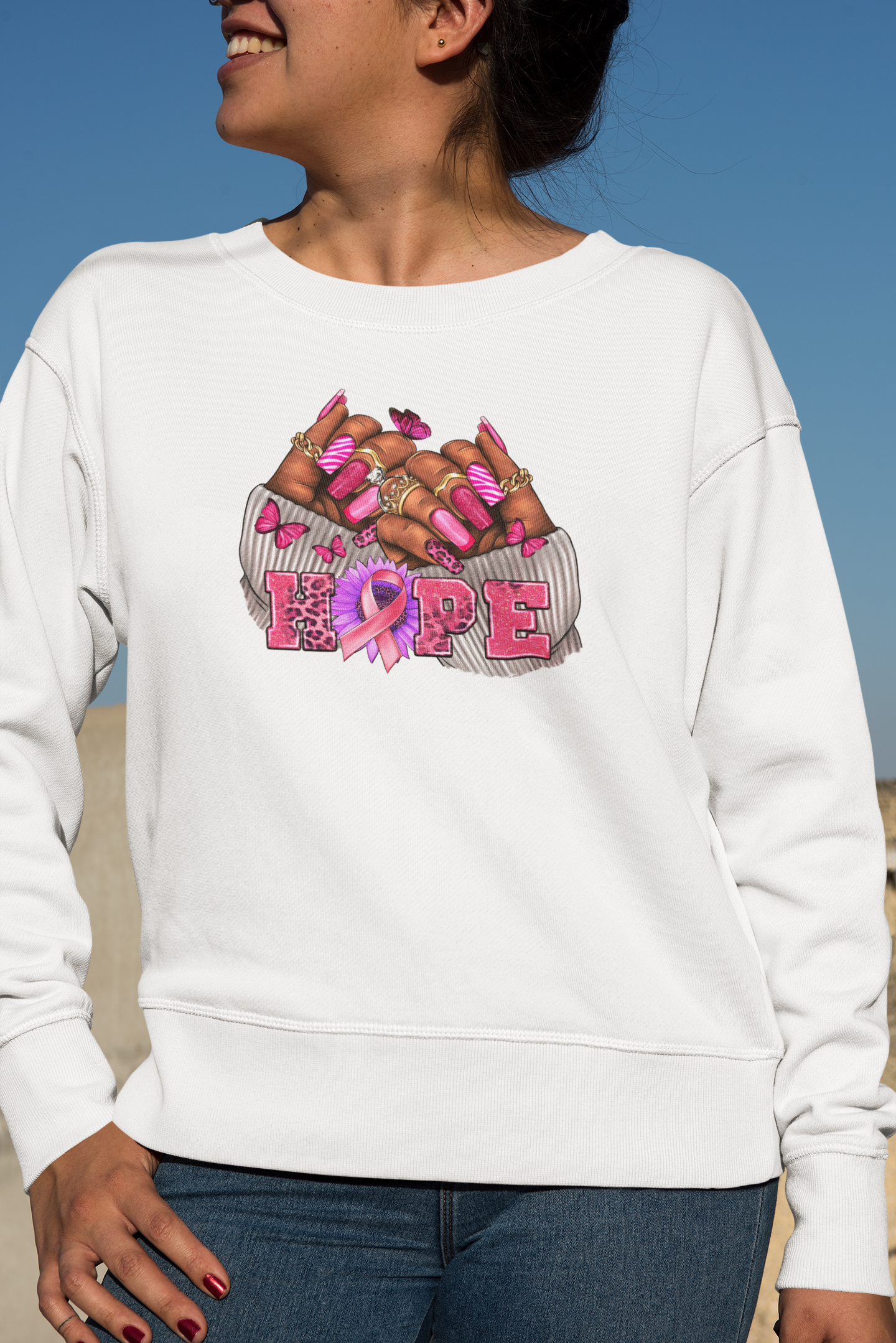 Hope Breast Cancer Awareness | Sweatshirt
