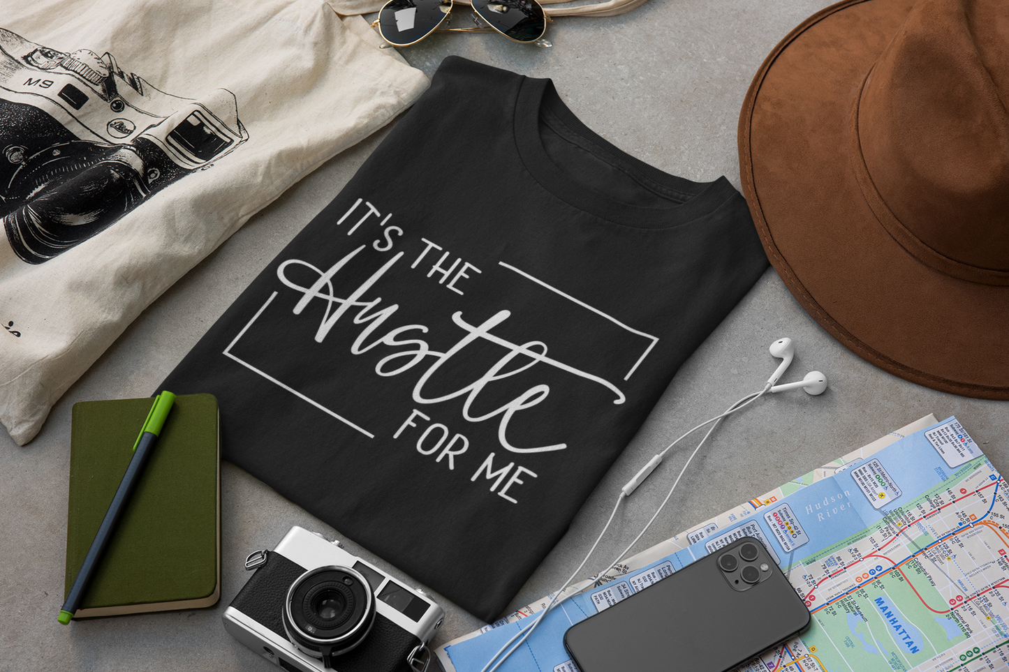 It's the Hustle for Me | Affirmation Tee
