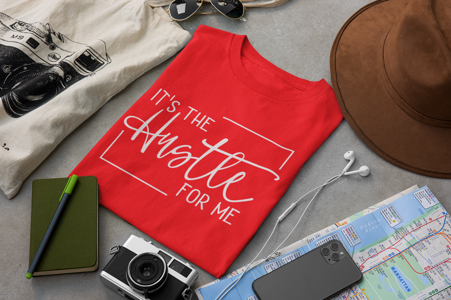 It's the Hustle for Me | Affirmation Tee