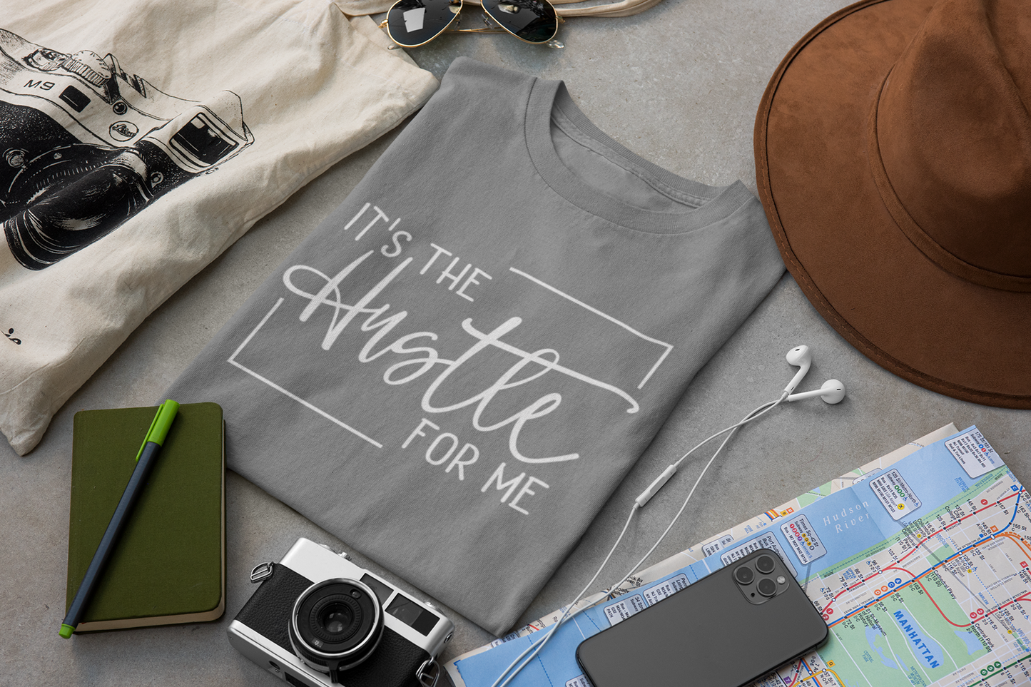 It's the Hustle for Me | Affirmation Tee