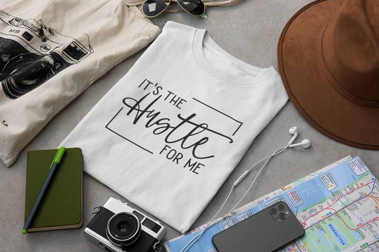 It's the Hustle for Me | Affirmation Tee