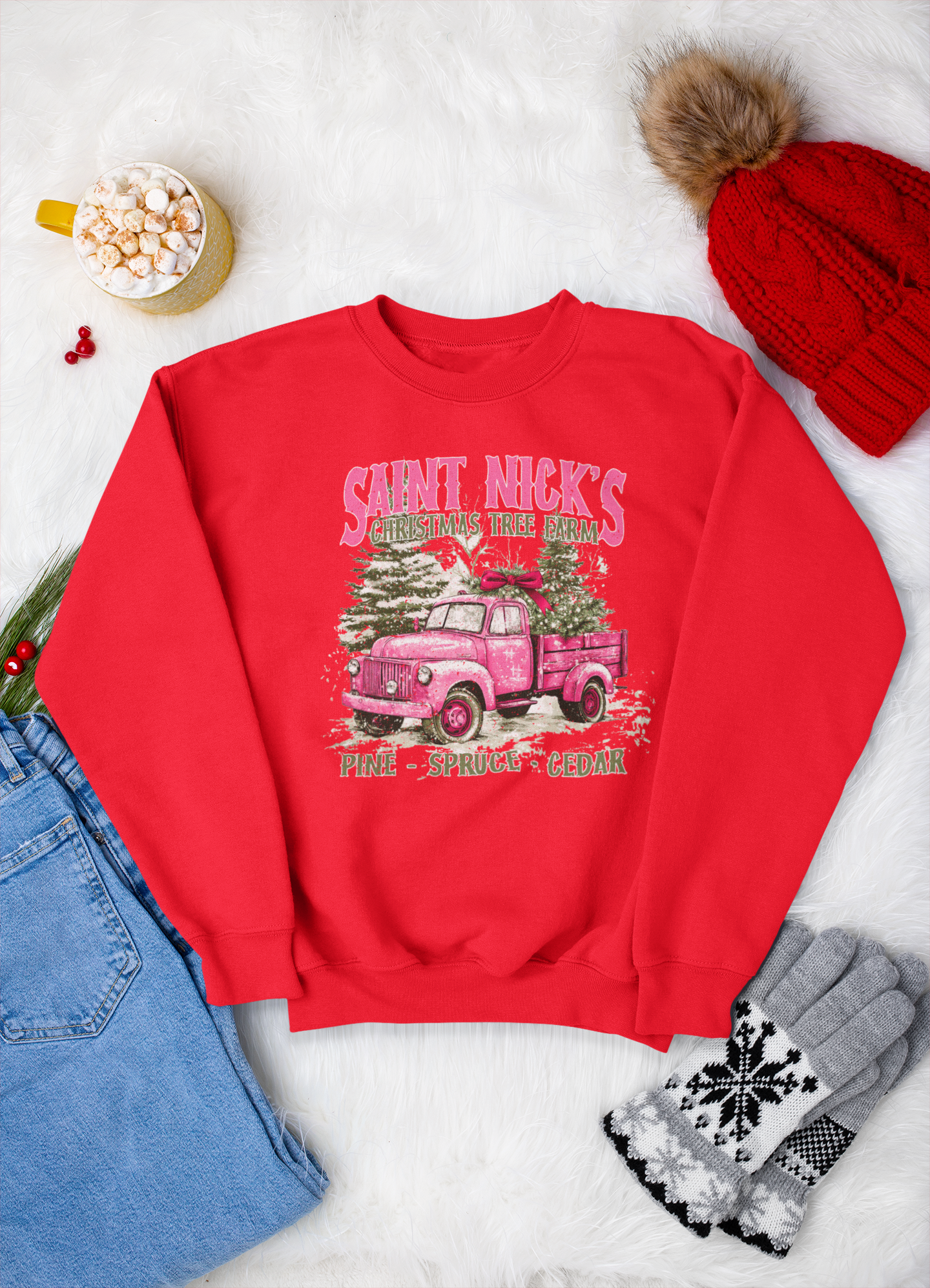 Saint Nicks Christmas Tree Farm | Sweatshirt
