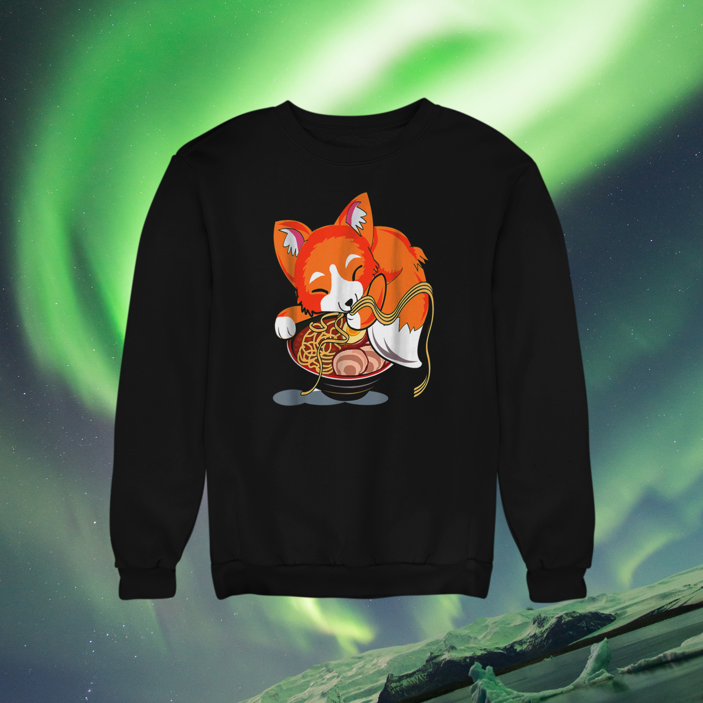 Ramen Fox Unisex Sweatshirt