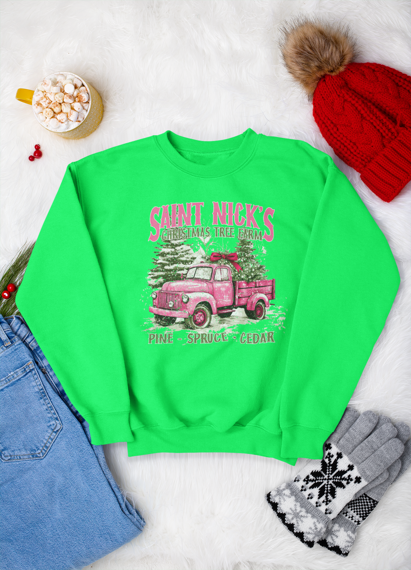 Saint Nicks Christmas Tree Farm | Sweatshirt